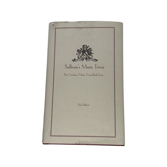 Sullivan’s Music Trivia Hardcover by Paul Sullivan - Picture 2 of 9